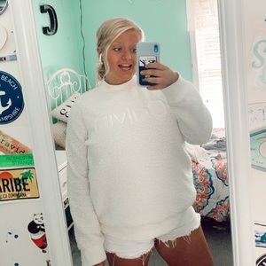 Calvin Klein Performance Sherpa Embroidered Logo